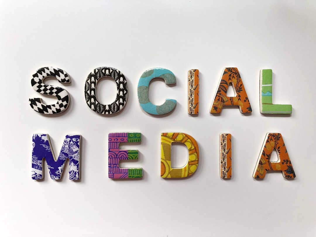 digital Social Media in Colorful Alphabets